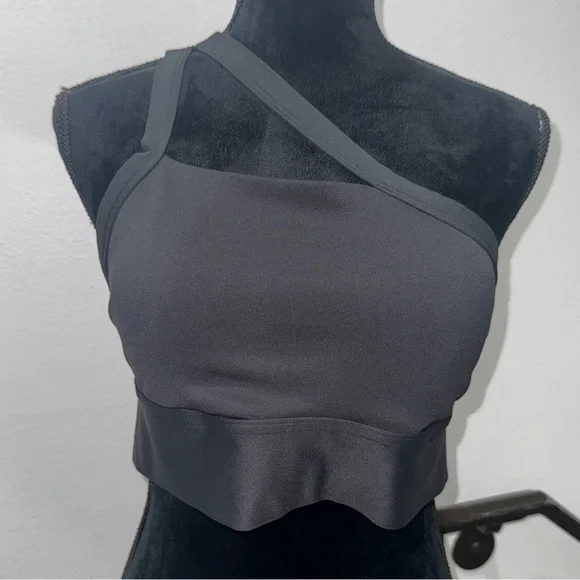 Reebok One Shoulder Bra in Black - Picture 6 of 8